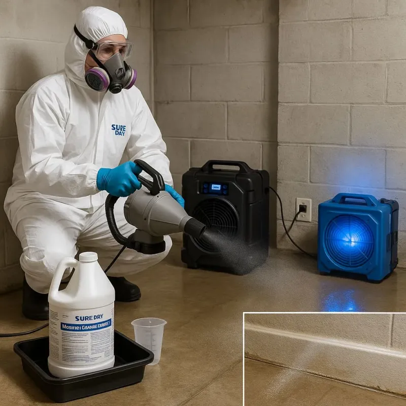 Sanitization and Odor Removal process in Readfield, ME