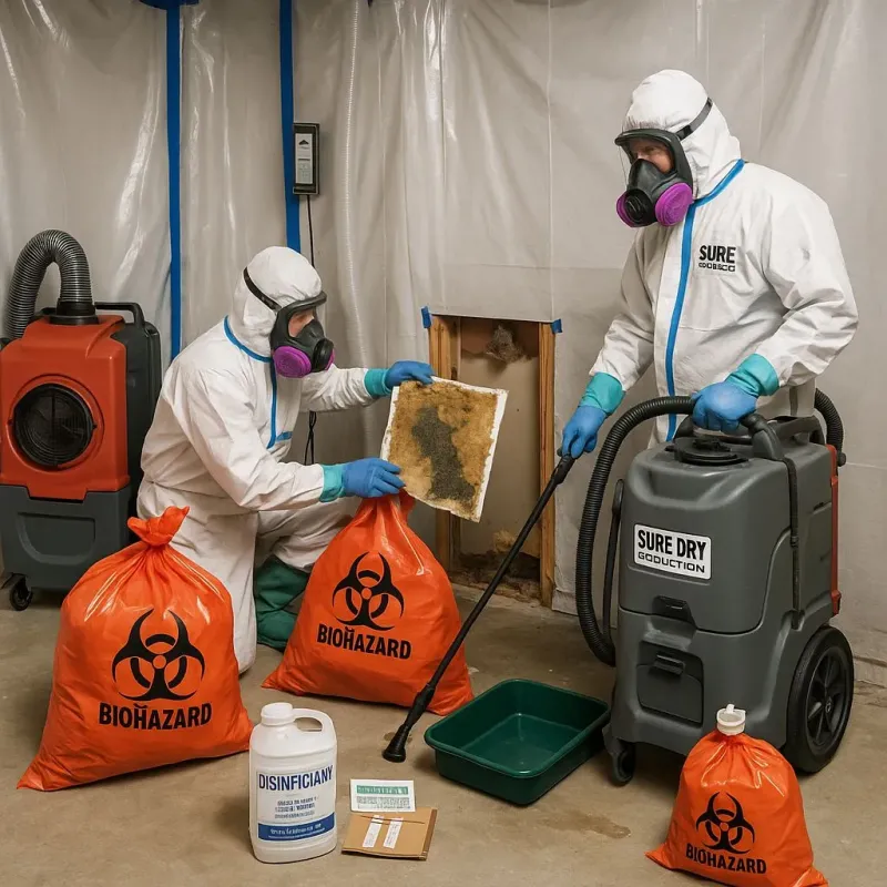 Contaminated Water Handling Protocols process in Readfield, ME